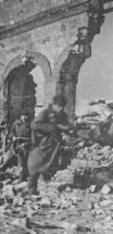 Russian Soldiers in the Rubble