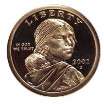 Sacajawea - One Dollar Coin