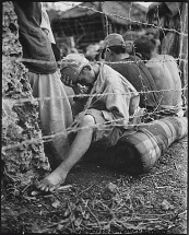 Japanese Surrender - POWs Weeping