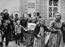 Thousands of Fleeing Germans