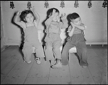 Children Performing at Camp