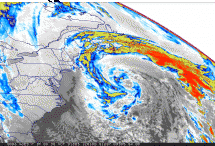 Raging Storm - Satellite Photo