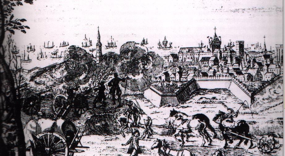 Siege at Cartagena - Late 17th Century