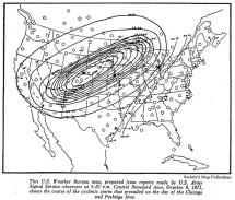 Cyclonic Winds - Chicago's Great Fire of 1871