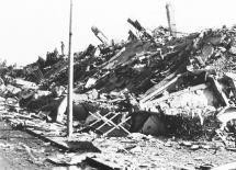 Destroyed Marine Barracks - Beirut, 23 October 1983