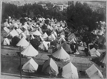 Jefferson Square Becomes a Tent City