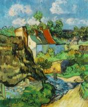 Houses in Auvers - van Gogh Painting