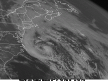 Converging Storms - Satellite Photo