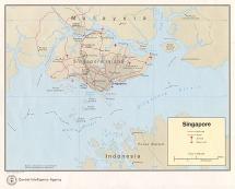 Map of Singapore