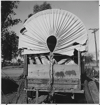 Great Depression - Life in a Conestoga Wagon