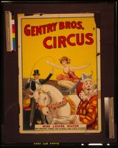 Riding a Silver Horse - Gentry Bros. Circus