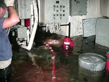 USS Cole - Flooded Compartments