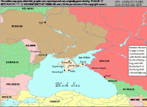 Map Depicting the Crimea