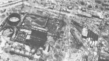 Oil Refinery in Tokyo that was Target of U.S. Bombing