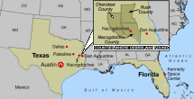 Map of Main Debris Field