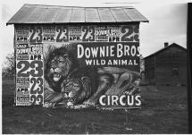 Downie Bros. Circus - Posters on Buildings