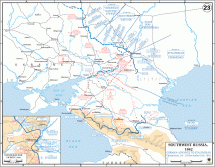 German Advance toward Stalingrad