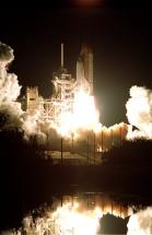 Space Shuttle on the Launch Pad