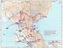 North Korea: Troop Positions - Map