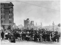 San Francisco Bread Lines in 1906