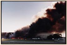 Pentagon Burning on September 11, 2001