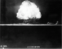 Trinity Detonation - Mushroom Cloud