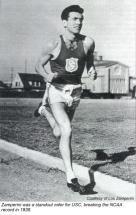 Louis Zamperini - Running in 1938