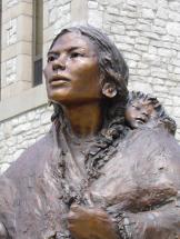 Sacagawea - Sculpture of Shoshone Interpreter