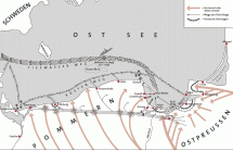 Red Army Routes Before Gustloff Sinking