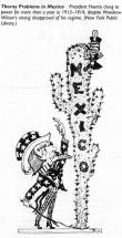 Thorny Problems in Mexico - Political Cartoon