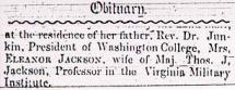 Obituary of Ellie Jackson