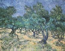 Olive Grove - Vincent's June, 1889 Painting