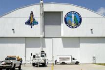 Hangar Used to Layout Recovered Columbia Debris