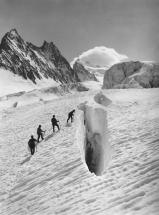 Crevasse on the Glacier Blanc - Vittorio Sella