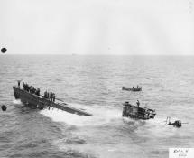 U-505 Taking on Water