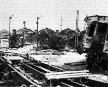 Railroad Yard in Ruins