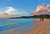 Salander in Grenada - Grand Anse Beach