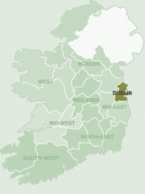 Map Depicting Dublin