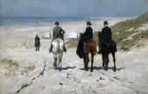 Riders on the Beach at Scheveningen