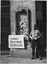 Placard:  Do Not Buy From Jews