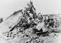 Francis Gary Powers and His U-2 Wreckage