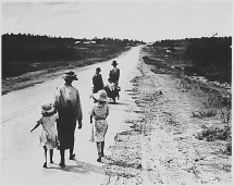 Homeless Wanderers - Great Depression Photo