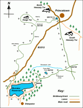 Area of Narracott Farm