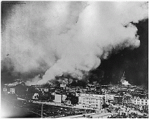 San Francisco Fires Following the Earthquake