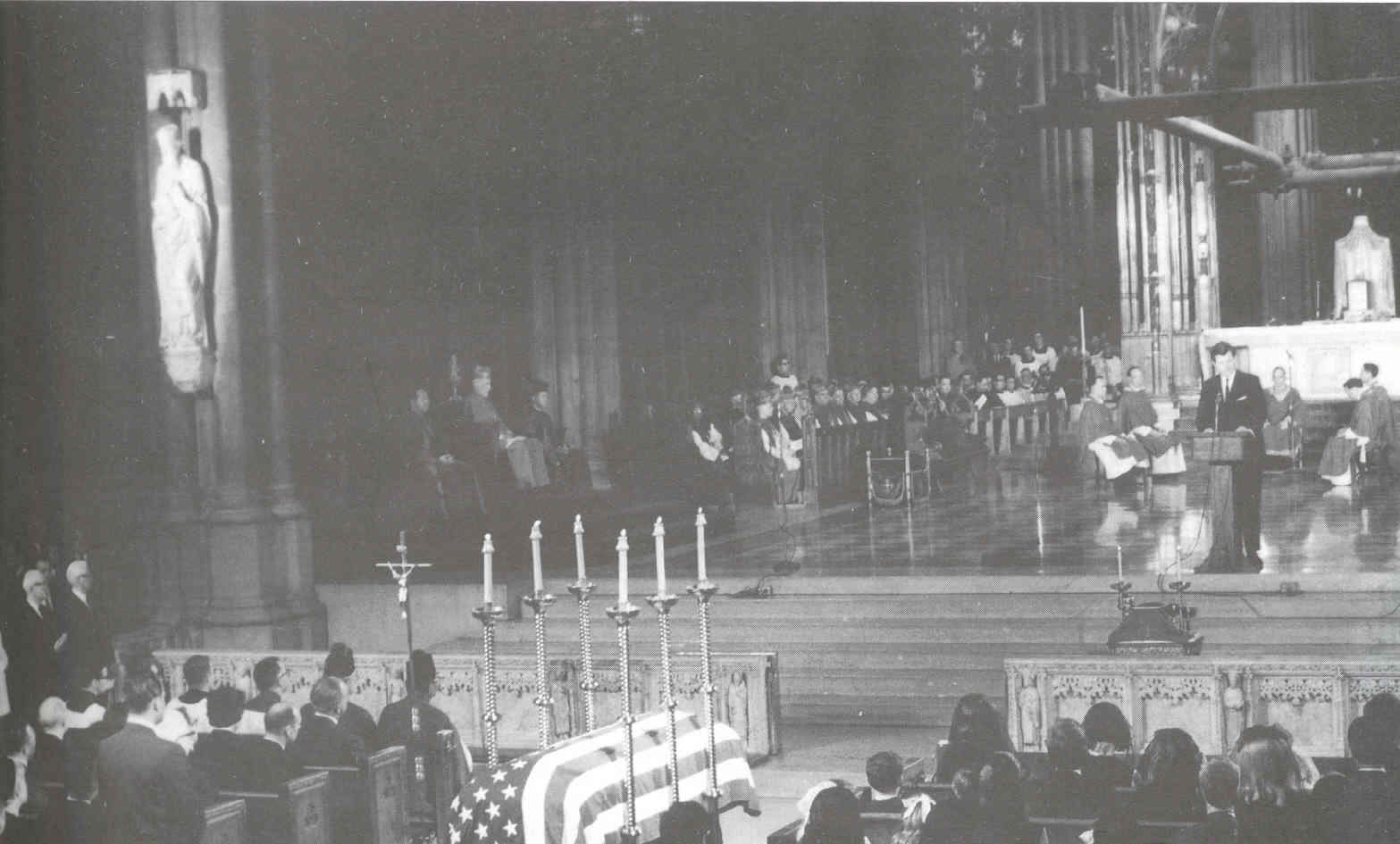 Ted Kennedy - Giving Eulogy at RFK's Funeral