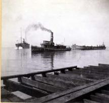 Funeral Barges - Great Storm of 1900