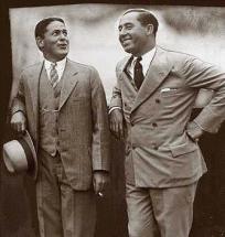 Walter Hagen and Bobby Jones