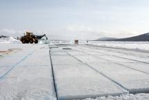 Harvesting Ice for ICEHOTEL