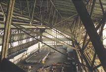 Hindenburg - Hangar One at Lakehurst Air Naval Station