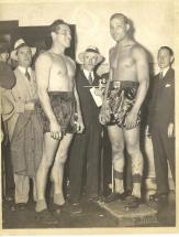 Joe Lewis and Max Baer